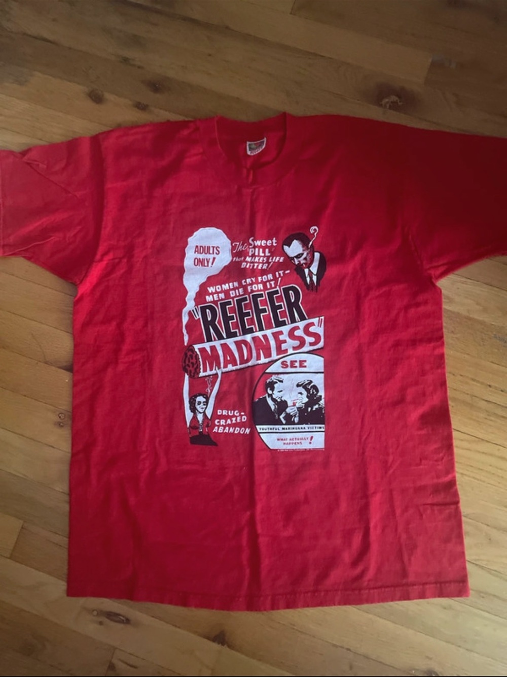Mens Reefer Madness tee shirt XL